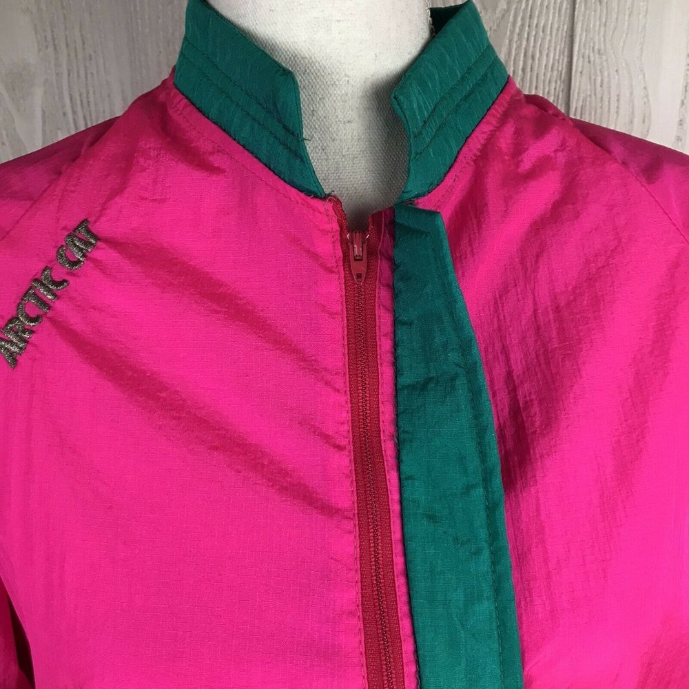 Vintage Arcticwear Arctic Cat Size M Pullover Jacket - Picture 2 of 12